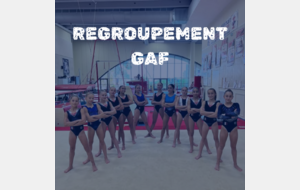 Regroupement GAF n°2 - Inscriptions en cours