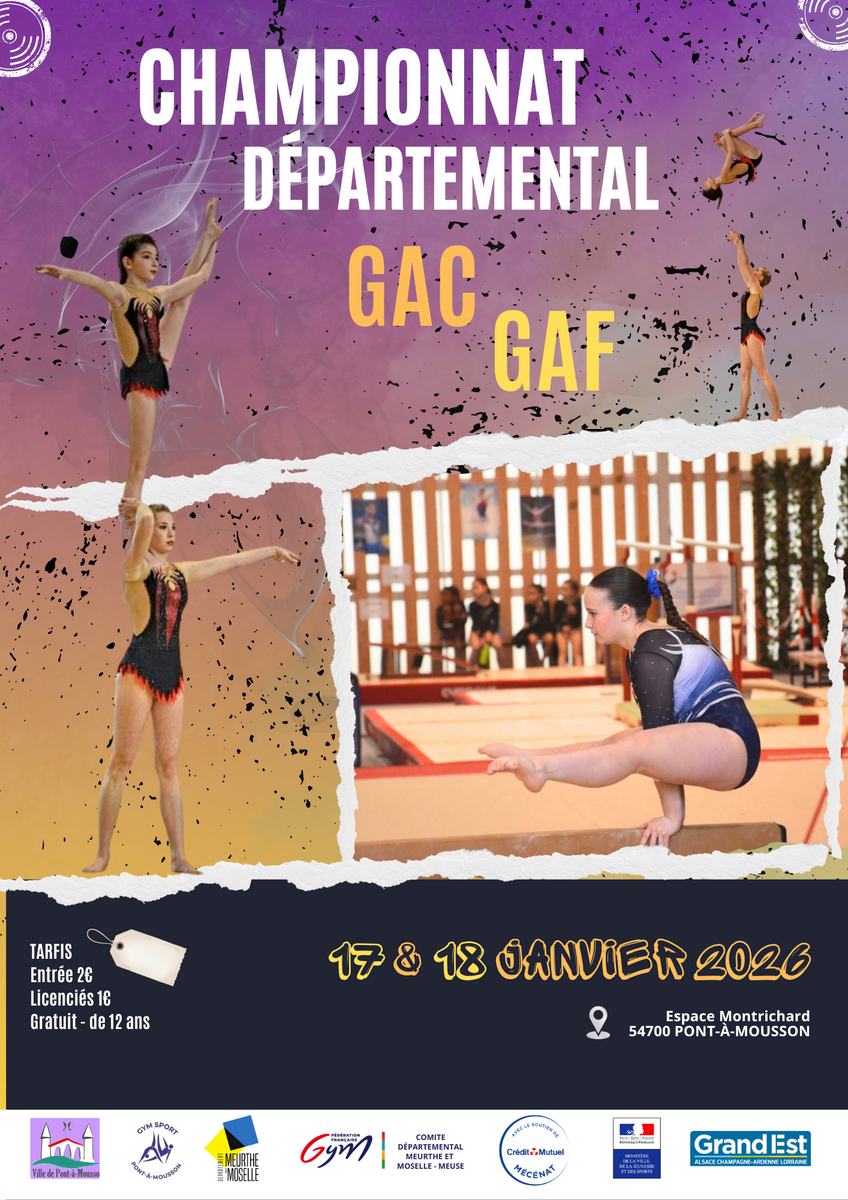 GAF  -   CHPT DEP   -   Fédéral A  -  Equipes