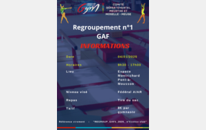 Regroupement n°1 GAF