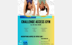 INSCRIPTIONS EN COURS - Challenge ACCESS